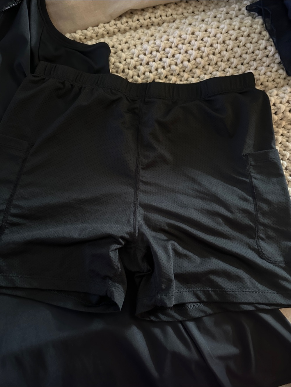 Sleeveless Black Polo Dress with Zip Neck - Picture 3 of 3